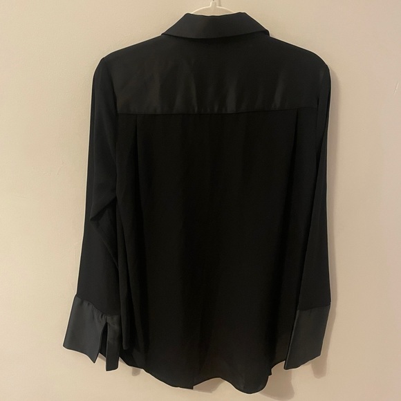 Calvin Klein Mesh Button Up - Picture 6 of 7